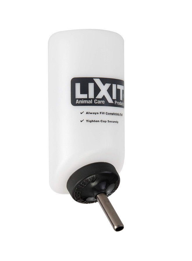 Lixit Widemouth Cage Water Bottles for Rabbits, Ferrets, Guinea Pigs, Rats and Other Small Animals. (White, 16 Ounce) - Image 5
